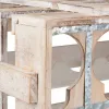 Bottle rack Alexandra House Living Natural Fir wood 55 x 32 x 41 cm 16 bottles Box