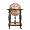 Maapallo Alexandra House Living Valkoinen Ruskea 60 x 95 x 60 cm Pullokaappi