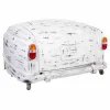 Baro blokas Alexandra House Living Balta 82 x 85 x 155 cm