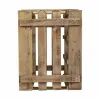 pudeļu statīvs Alexandra House Living Dabisks Egles koksne 32 x 43 x 33 cm 9 pudeles Bloks