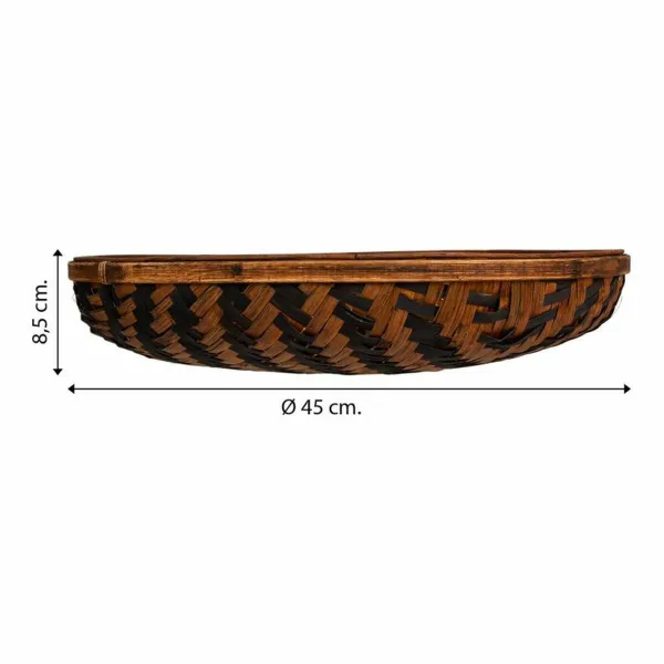 Поднос Alexandra House Living Коричневый Бамбук 45 x 8 x 45 cm