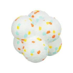 Pet Ball Trixie Light & Strong White Multicolour Thermoplastic Smooth