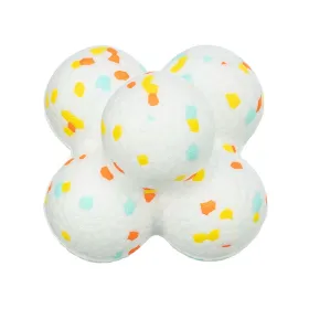 Pet Ball Trixie Light & Strong White Multicolour Thermoplastic Smooth