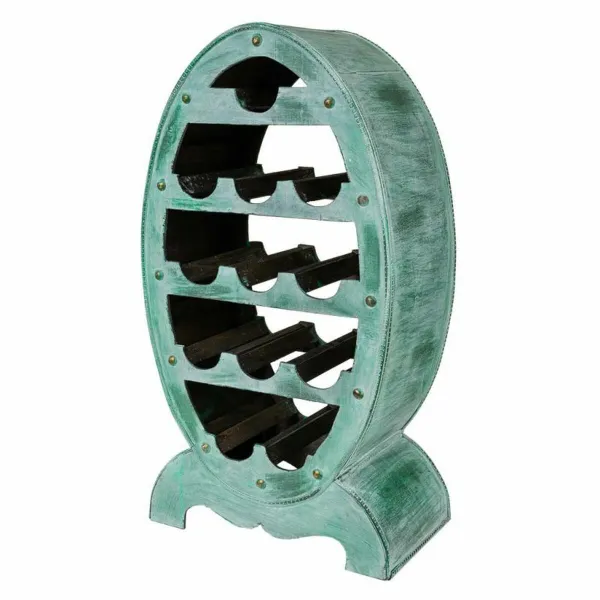 Подставка под бутылки Alexandra House Living Зеленый Деревянный 27 x 85 x 46 cm 12 бутылок