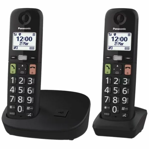 Wireless Phone Panasonic KX-TGU112EXB White Black