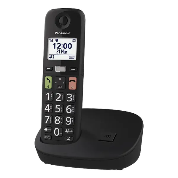 Wireless Phone Panasonic KX-TGU112EXB White Black