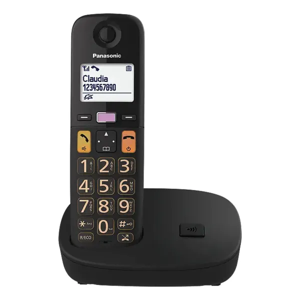 Wireless Phone Panasonic KX-TGU112EXB White Black