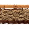 Tray Alexandra House Living Brown Rope 50 x 10 x 60 cm Rectangular
