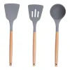Alpina - Set of silicone kitchen utensils with a stand, 12 pieces
