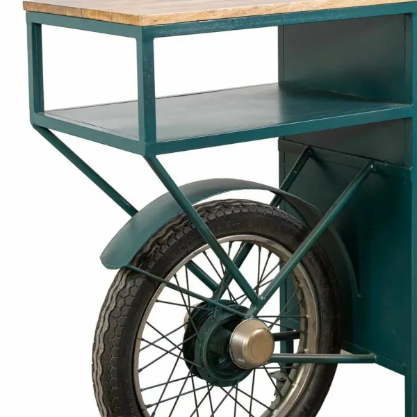 Pudeļu turētājs bārs Alexandra House Living Drive Zils 45 x 100 x 210 cm