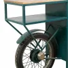 Бар с бутылочной стойкой Alexandra House Living Drive Синий 45 x 100 x 210 cm