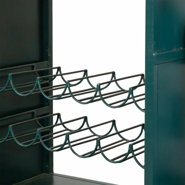 Бар с бутылочной стойкой Alexandra House Living Drive Синий 45 x 100 x 210 cm