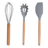 Alpina - Set of silicone kitchen utensils with a stand, 12 pieces