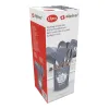 Alpina - Set of silicone kitchen utensils with a stand, 12 pieces