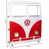 Bottle rack bar Alexandra House Living Drive White Red 40 x 135 x 178 cm
