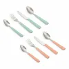 Ruokailuvälinesetti Muovinen Ruostumaton teräs 4 Kappaletta (36 Osaa) (4 pcs)
