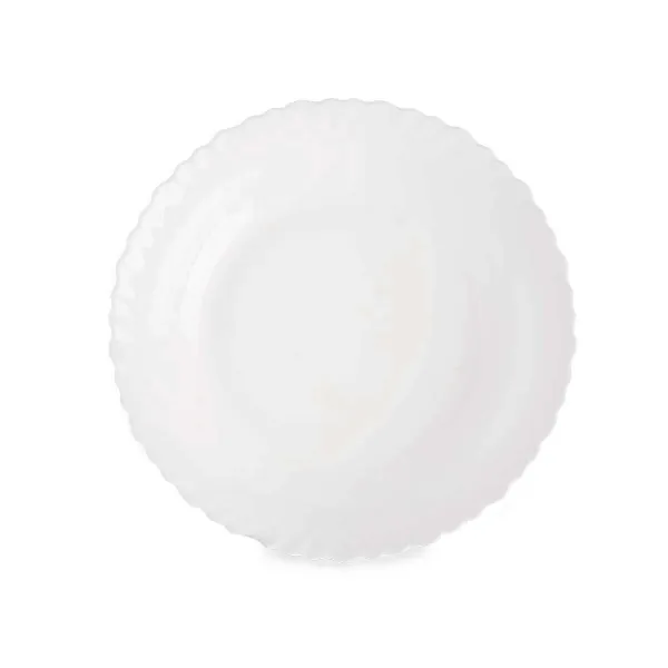 Salotų Dubuo Vivalto Balta Opalinis stiklas 27,5 x 5,5 x 27,5 cm (18 vnt.)