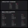 Crong Ultra Compact GaN - 2x USB-C 35W PD 3.0 Wall Charger with PPS (Black)