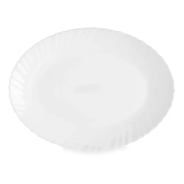 Serviravimo Lėkštė Vivalto Balta Opalinis stiklas 30,5 x 2,5 x 23,5 cm (24 vnt.)
