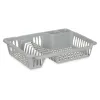 Kuivausteline tiskialtaaseen Kinvara Hopeinen 40 x 8 x 29,5 cm (24 osaa)