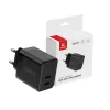 Crong Ultra Compact GaN - 2x USB-C 35W PD 3.0 Wall Charger with PPS (Black)