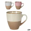 Puodelis La Mediterránea Anelo 550 ml Keraminen (24 osaa)