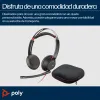 Headphones with Microphone Poly Blackwire 5220 Black