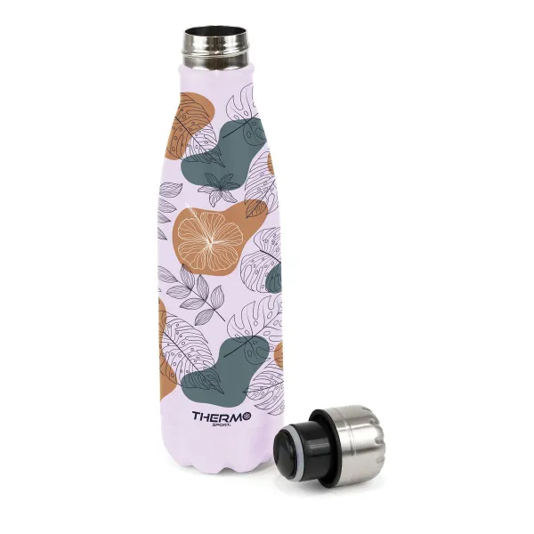 Термобутылку ThermoSport Листья 1 L (6 штук)
