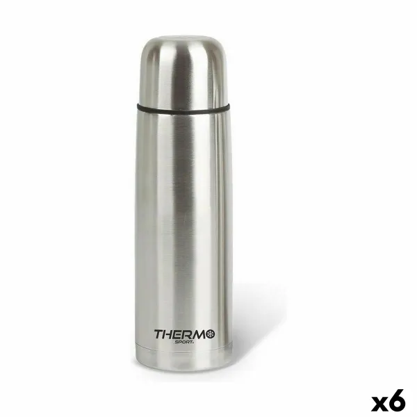 Kelioninė termoso kolba ThermoSport Nerūdijantis plienas 1 L (6 vnt.)