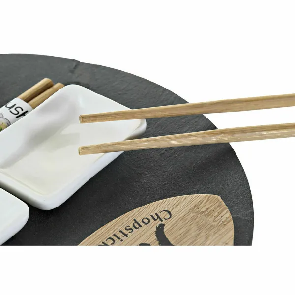 Suši Komplekts DKD Home Decor S3025953 Balts Tumši Zils Plastmasa