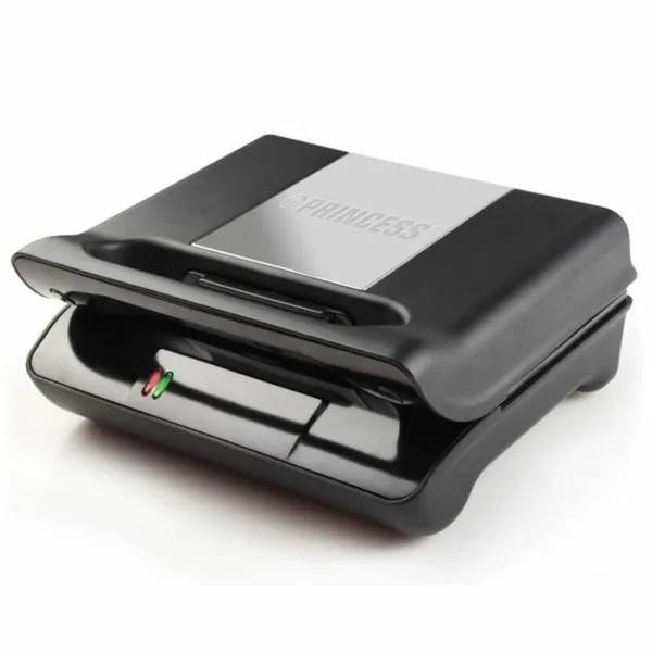 Sviestmaižu Tosteris Grils Princess Grill Compacto Flex 01.117001.01.001 Tērauds 800 W 700 W