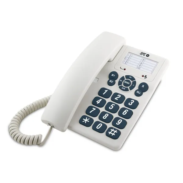 Landline Telephone SPC Gramo White