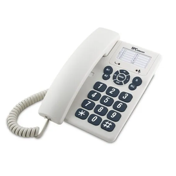 Landline Telephone SPC Gramo White