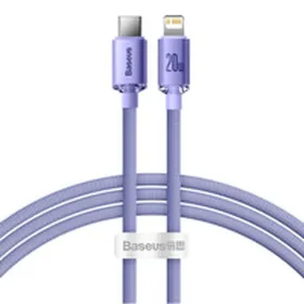 USB-C-Lightning Kaabel Baseus CAJY000205 Lilla 1,2 m