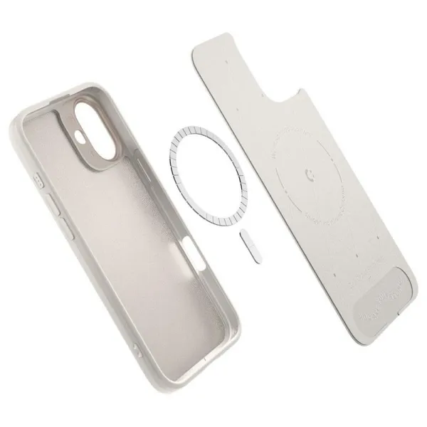Spigen Cyrill Kajuk Mag MagSafe - Case for iPhone 16 (Cream)