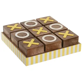 Three-in-a-Row Game Home ESPRIT 36 x 36 x 10 cm
