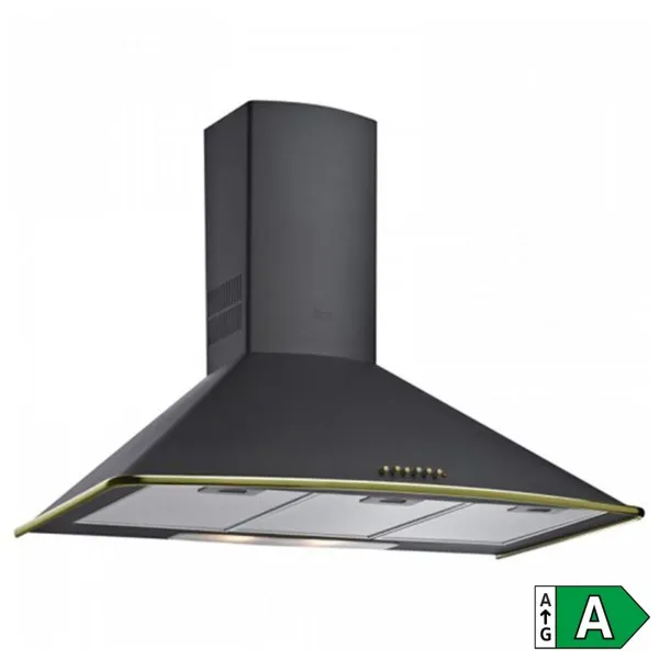 Įprastas gaubtas Teka Teka | Campana Decorativa 90 cm 603 m3/h 67 dB 278W Juoda