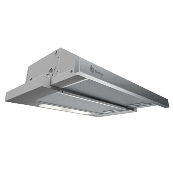 Ventiliatorius virtuvei Balay 3BT262MX 60 cm 300 m³/h 115W D Plienas