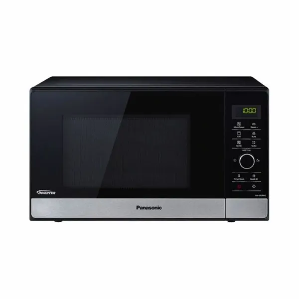 Mikrobangų krosnelė su kepsnine Panasonic NN-GD38HSSUG Juoda 1000 W 23 L