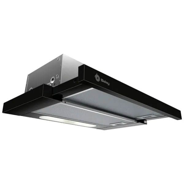 Įprastas gaubtas Balay 3BT263MN 370 m3/h 54 dB 146W Juoda