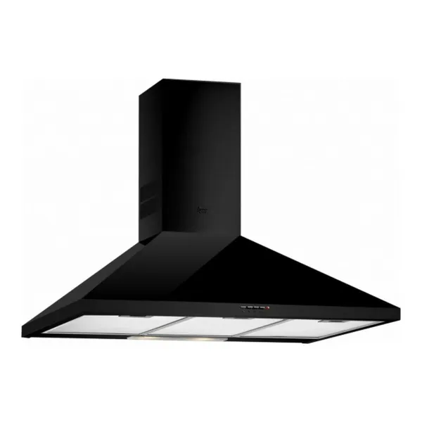 Parastais pārvalks Teka CAMPANA DBB 90 NEGRO 90 cm 63 dB Melns