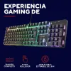 Gaming Keyboard Trust 25682 Black Spanish Qwerty