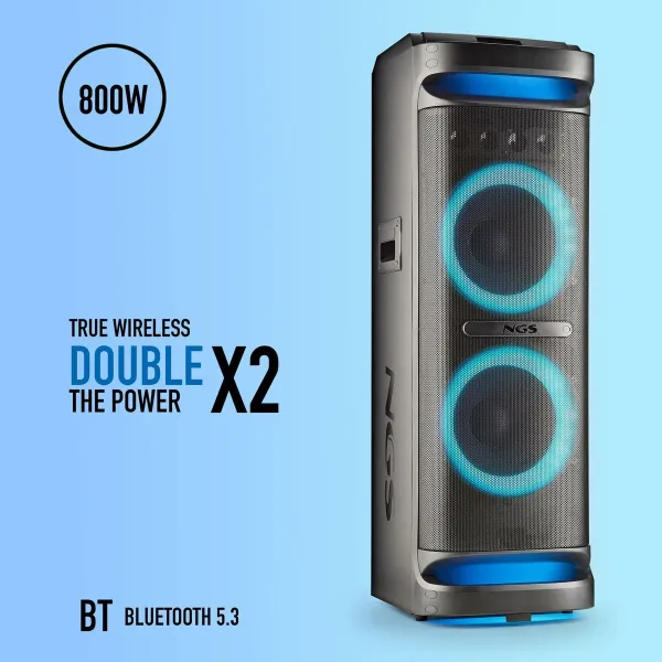 Bluetooth Speakers NGS WILDSPACE3 Black