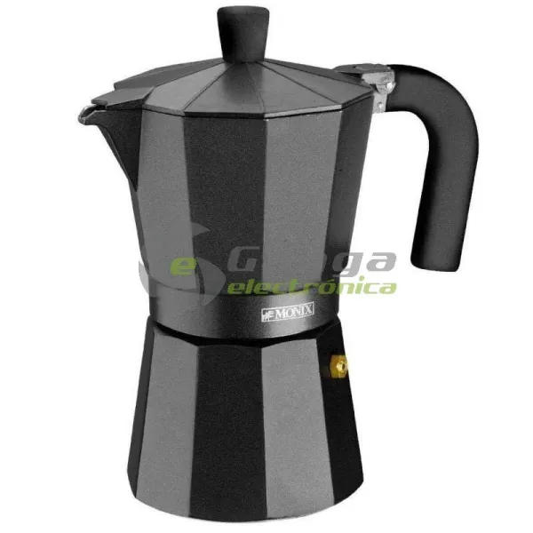 Italian Coffee Pot Monix Braisogona_M640003 Black