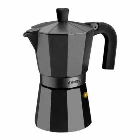 Italian Coffee Pot Monix Braisogona_M640006 Black 6 Cups
