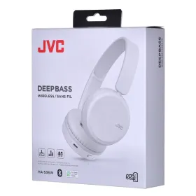Bezvadu Austiņas JVC HAS-36WWU Bluetooth Bluetooth 5.2 Balts Melns
