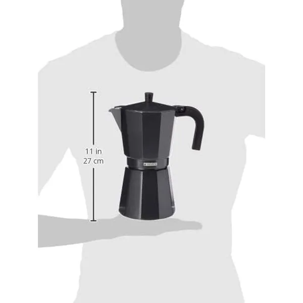 Italian Coffee Pot Monix Braisogona_M640012 Black 1,5 L