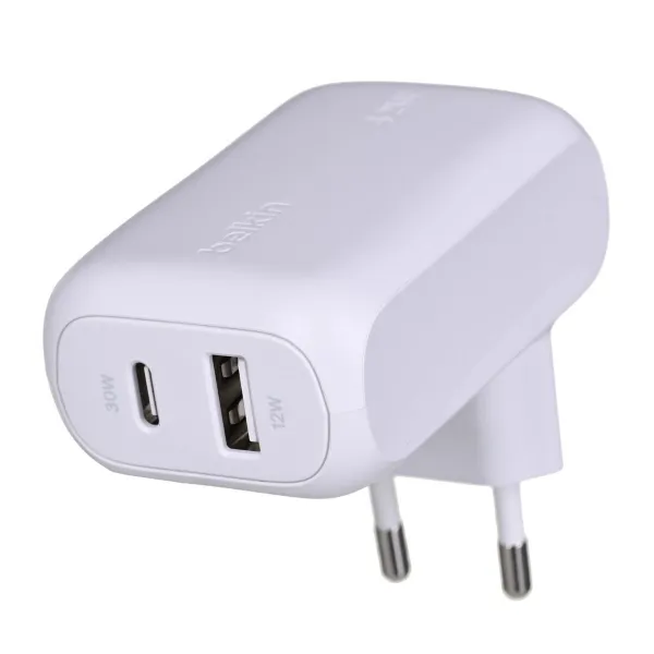 Wall Charger Belkin WCB009VFWH White