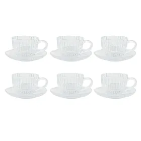 Piece Coffee Cup Set Home ESPRIT Transparent 240 ml