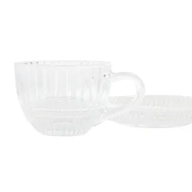 Piece Coffee Cup Set Home ESPRIT Transparent 240 ml